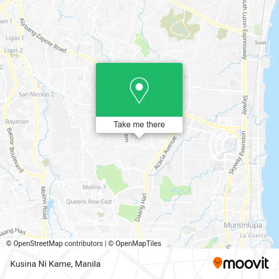 Kusina Ni Kame map