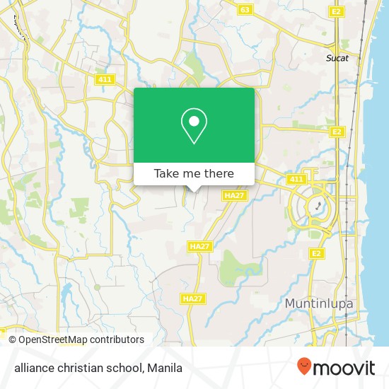 alliance christian school map