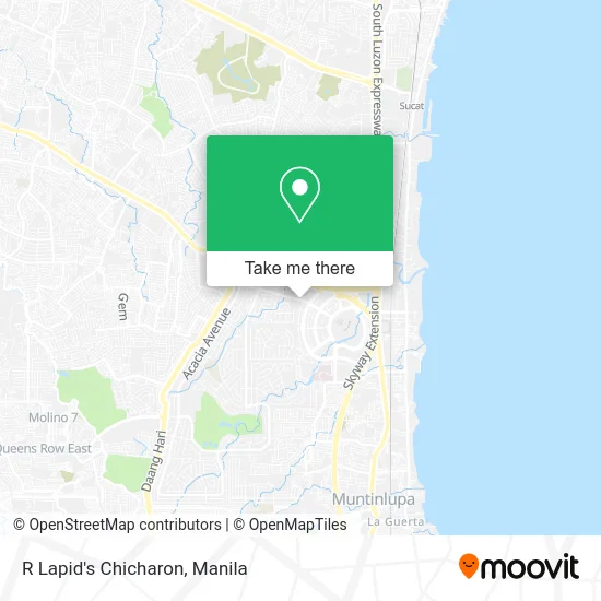 R Lapid's Chicharon map