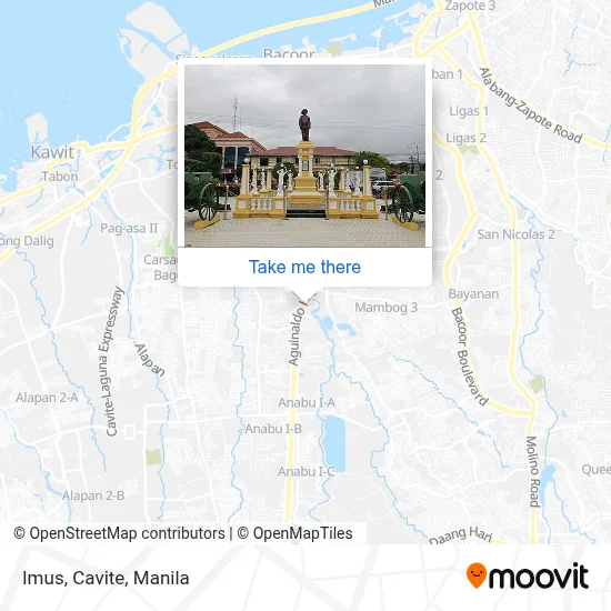 Imus, Cavite map