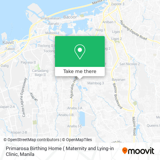 Primarosa Birthing Home map