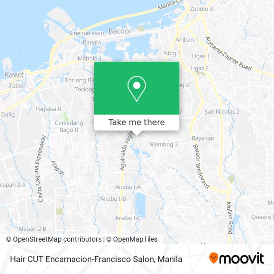 Hair CUT Encarnacion-Francisco Salon map