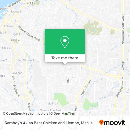 Ramboy's Aklan Best Chicken and Liempo map