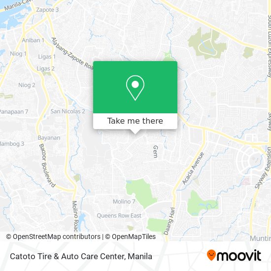 Catoto Tire & Auto Care Center map