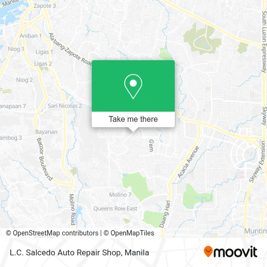 L.C. Salcedo Auto Repair Shop map