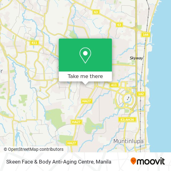 Skeen Face & Body Anti-Aging Centre map