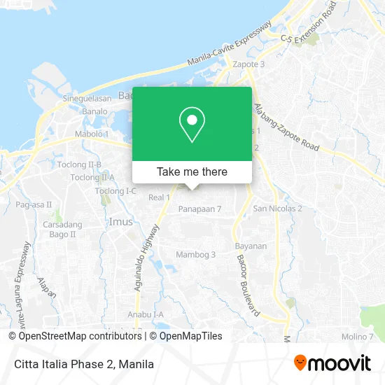 Citta Italia Phase 2 map