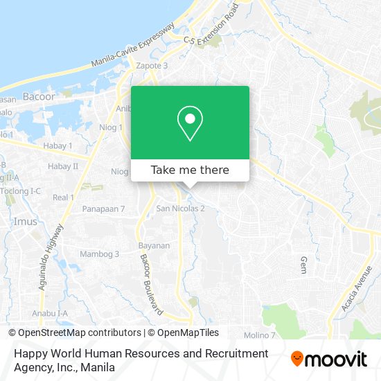 Happy World Human Resources and Recruitment Agency, Inc. map