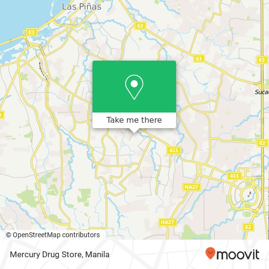 Mercury Drug Store map