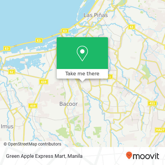 Green Apple Express Mart map