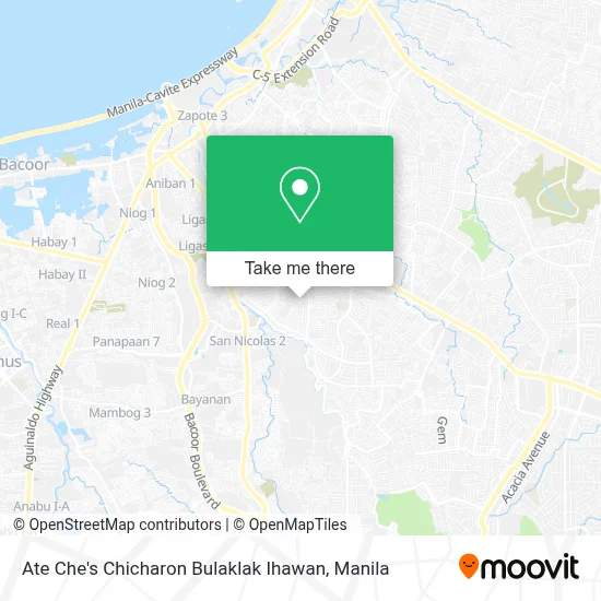 Ate Che's Chicharon Bulaklak Ihawan map