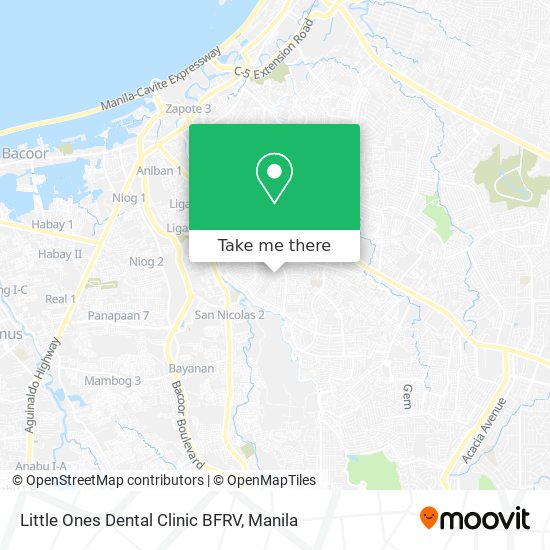 Little Ones Dental Clinic BFRV map