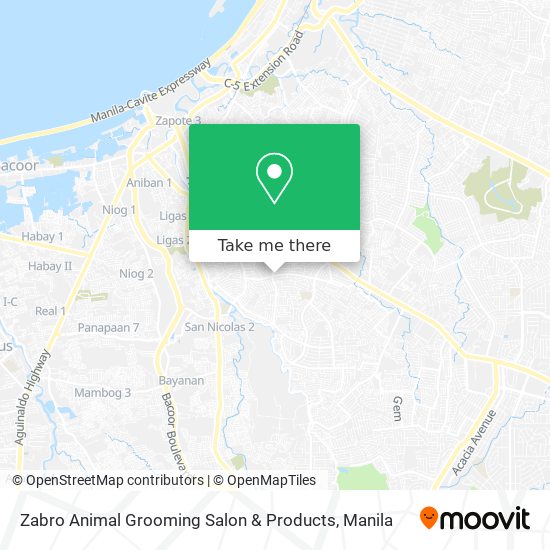 Zabro Animal Grooming Salon & Products map