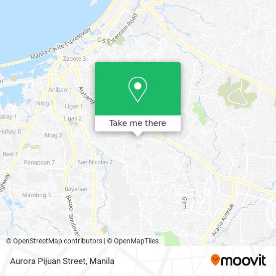 Aurora Pijuan Street map