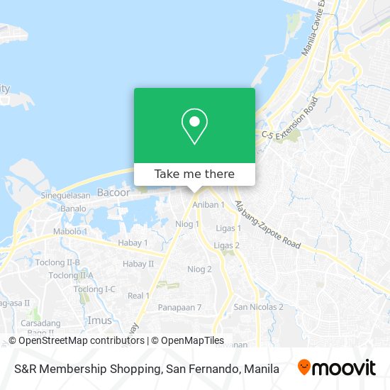 S&R Membership Shopping, San Fernando map