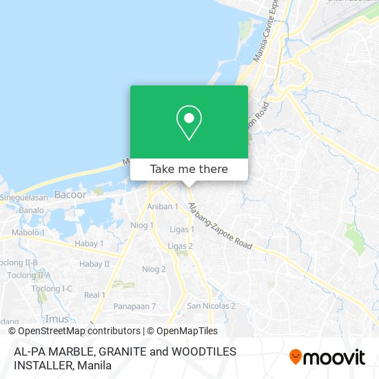 AL-PA MARBLE, GRANITE and WOODTILES INSTALLER map