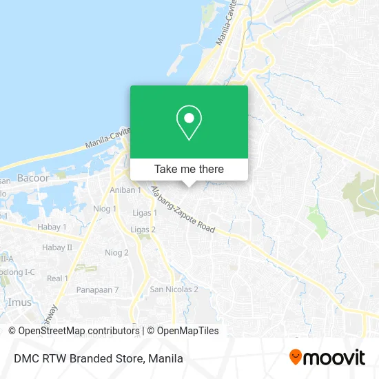 DMC RTW Branded Store map