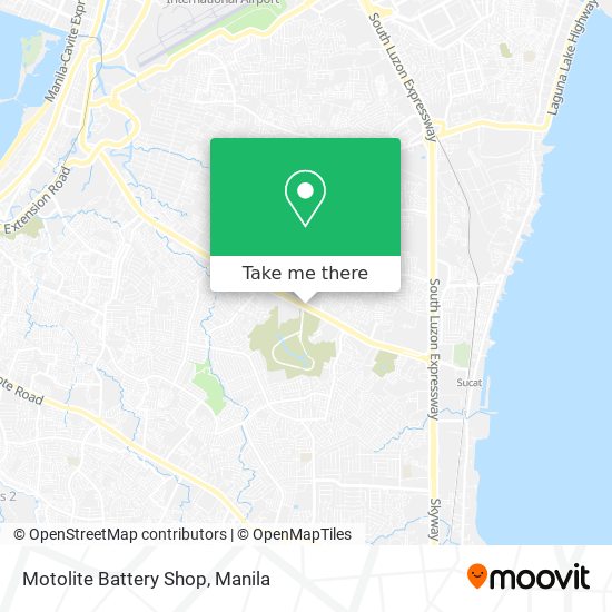 Motolite Battery Shop map