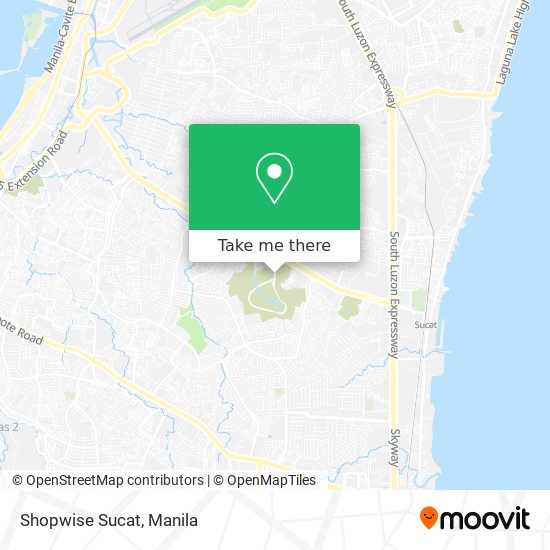 Shopwise Sucat map