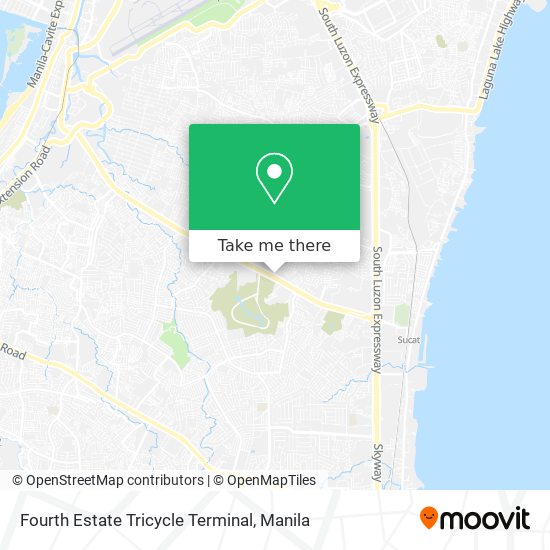 Fourth Estate Tricycle Terminal map