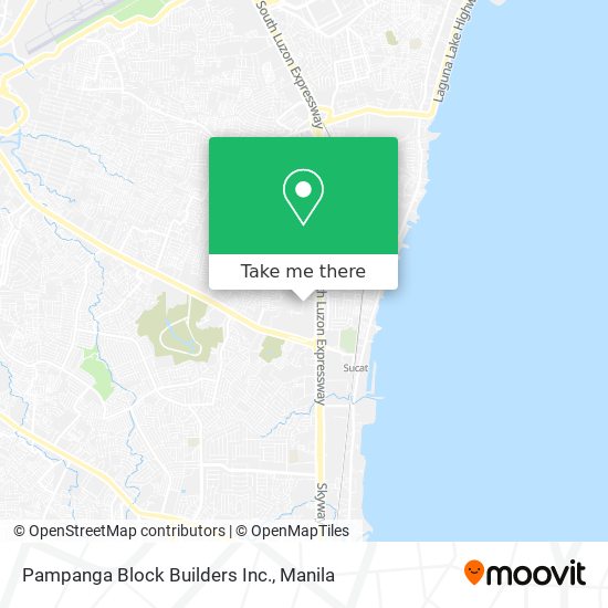 Pampanga Block Builders Inc. map