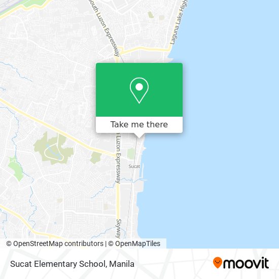 Sucat Elementary School map