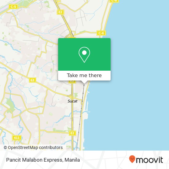 Pancit Malabon Express map