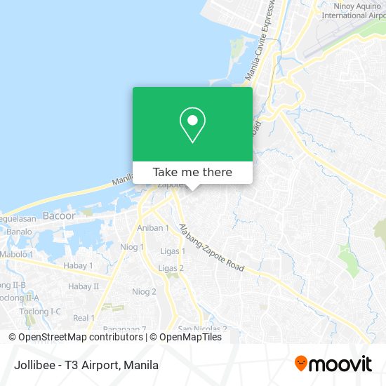 Jollibee - T3 Airport map