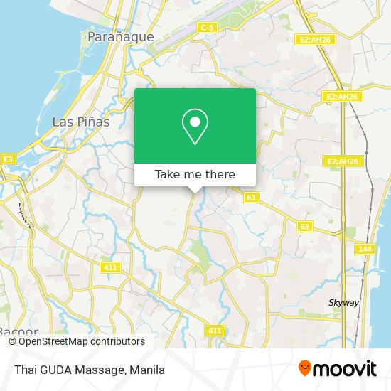 Thai GUDA Massage map