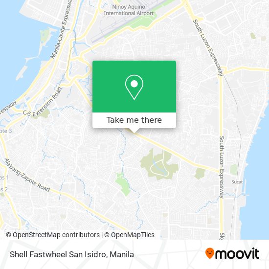 Shell Fastwheel San Isidro map