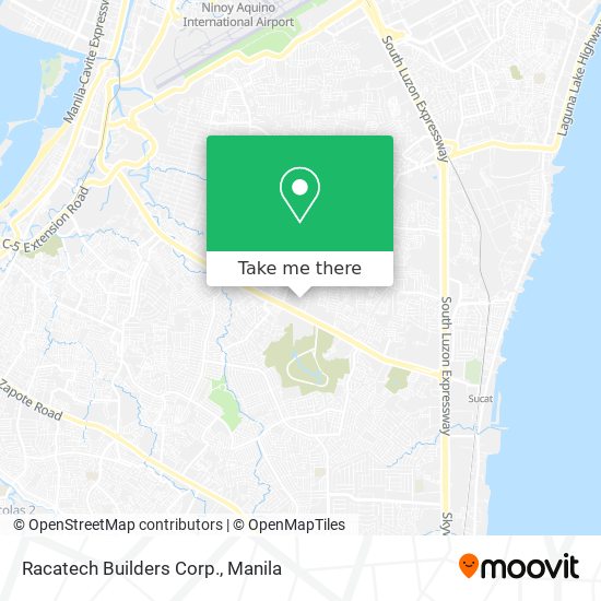 Racatech Builders Corp. map