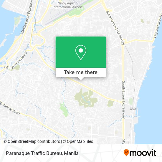 Paranaque Traffic Bureau map
