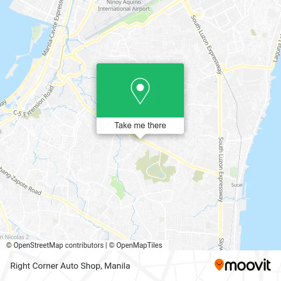 Right Corner Auto Shop map