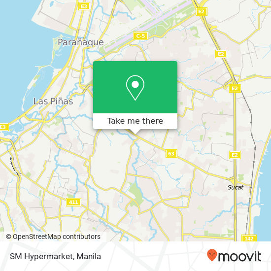 SM Hypermarket map