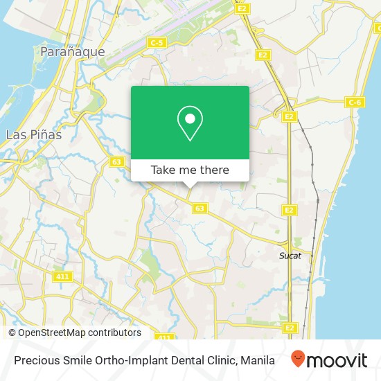 Precious Smile Ortho-Implant Dental Clinic map