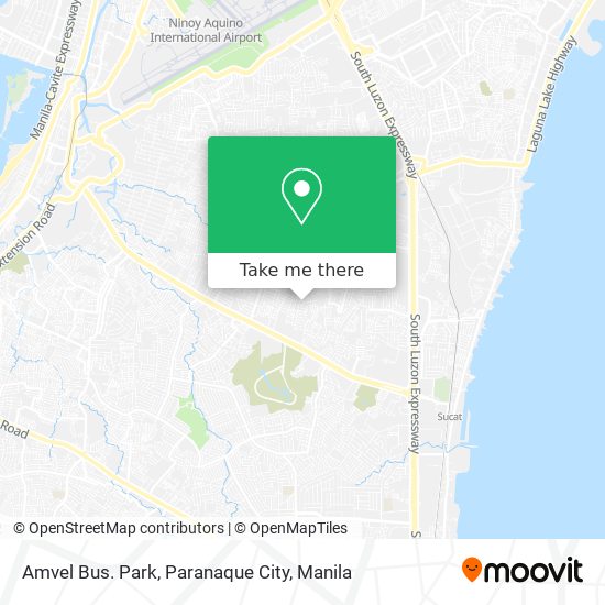Amvel Bus. Park, Paranaque City map