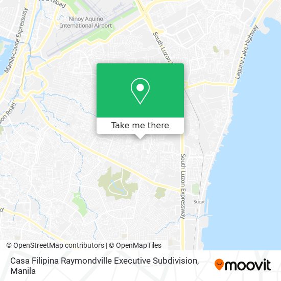 Casa Filipina Raymondville Executive Subdivision map