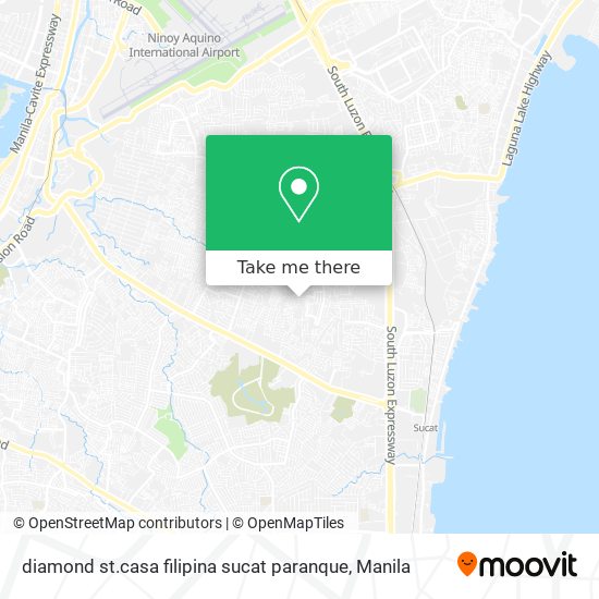 diamond st.casa filipina sucat paranque map
