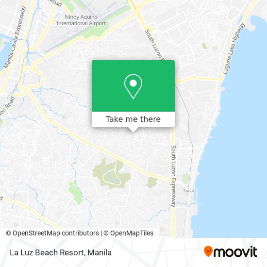 La Luz Beach Resort map