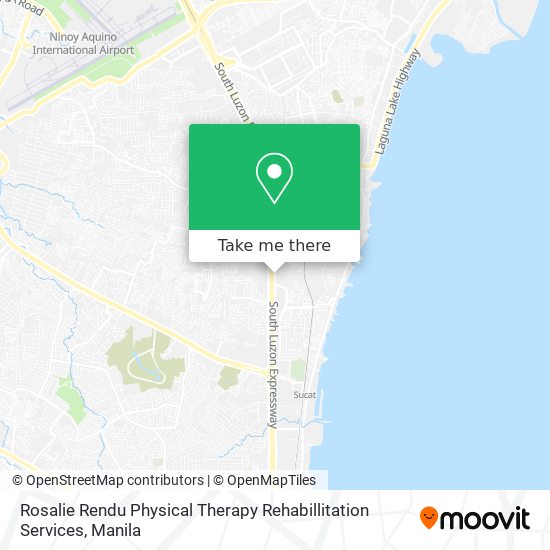 Rosalie Rendu Physical Therapy Rehabillitation Services map