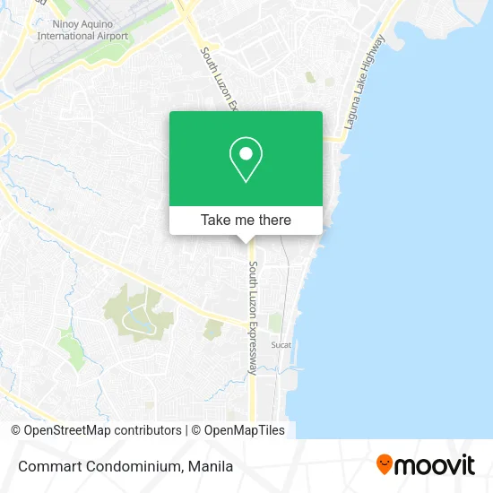 Commart Condominium map