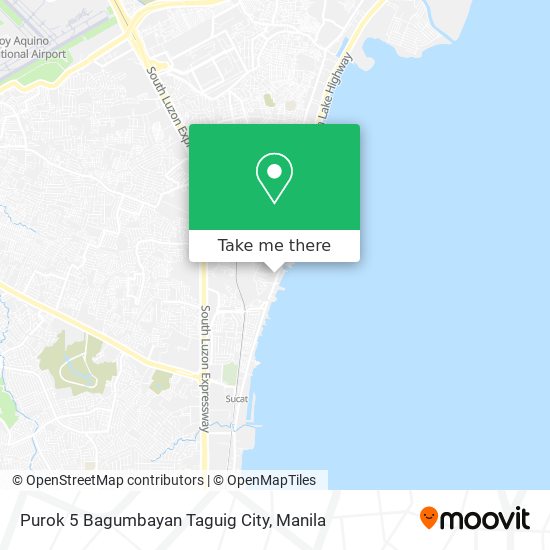 Purok 5 Bagumbayan Taguig City map
