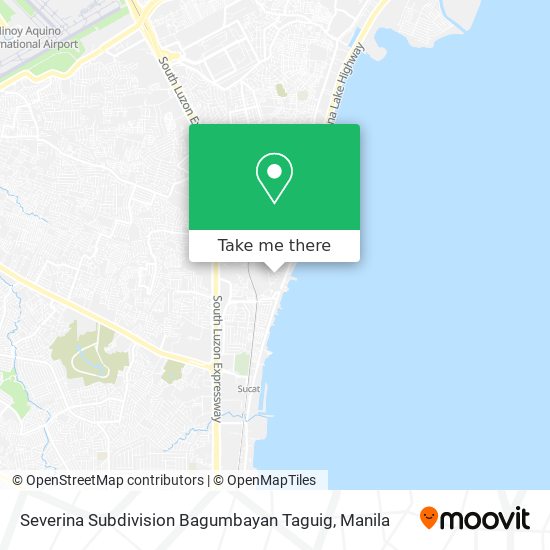 Severina Subdivision Bagumbayan Taguig map