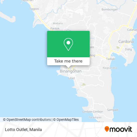 Lotto Outlet map