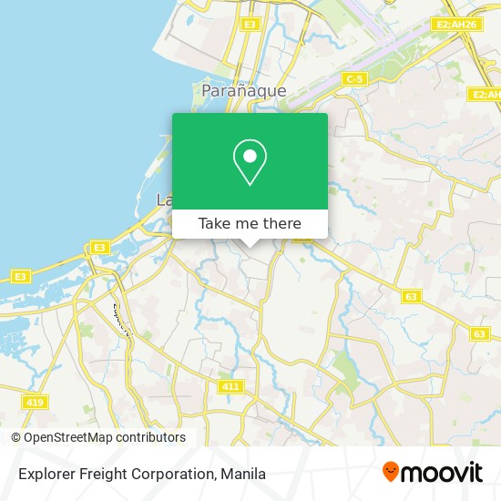 Explorer Freight Corporation map