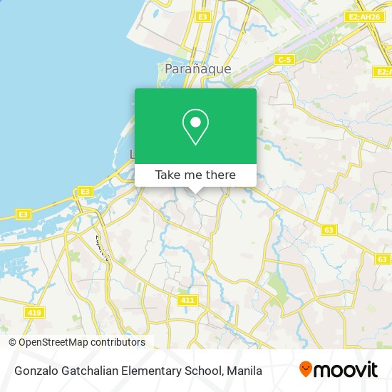 Gonzalo Gatchalian Elementary School map