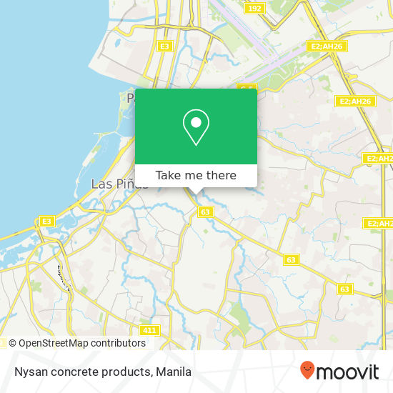 Nysan concrete products map
