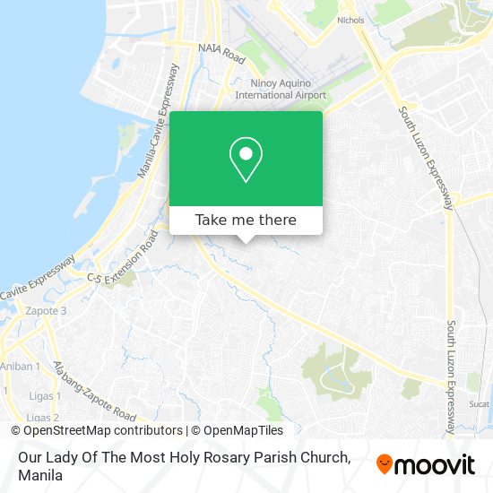Our Lady Of The Most Holy Rosary Parish Church map