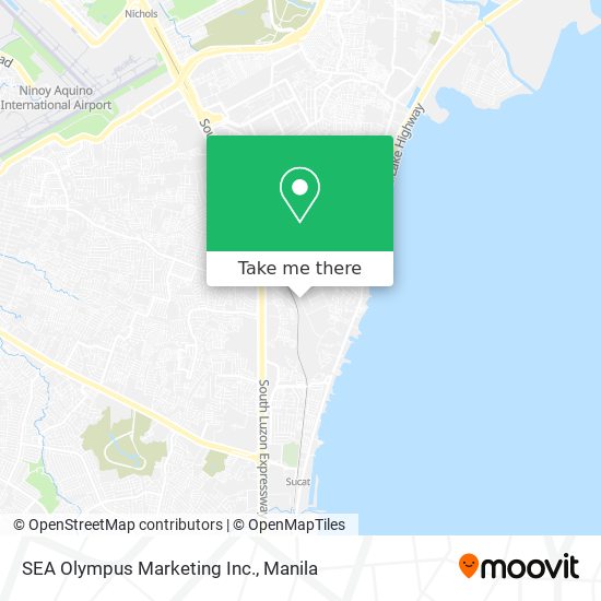 SEA Olympus Marketing Inc. map