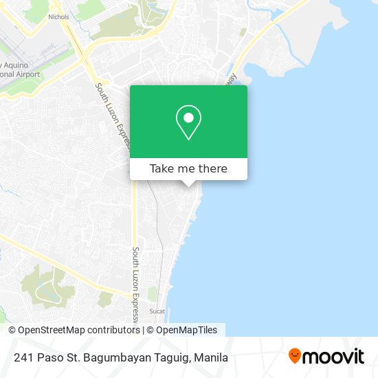 241 Paso St. Bagumbayan Taguig map